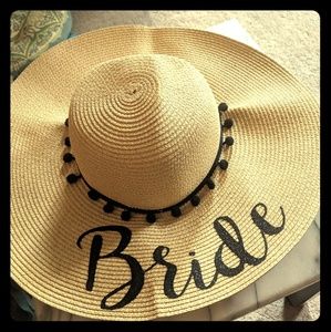 Bride sunhat